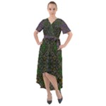Cii (2) Idunno Front Wrap High Low Dress