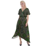 Cii (2) Idunno Cross Front Sharkbite Hem Maxi Dress