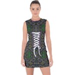 Cii (2) Idunno Lace Up Front Bodycon Dress