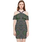 Cii (2) Idunno Shoulder Frill Bodycon Summer Dress