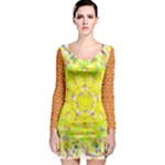 New Sundays (2) Mandala Top Long Sleeve Bodycon Dress