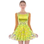 New Sundays (2) Mandala Top Long Sleeve Skater Dress