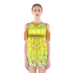 Shoulder Cutout One Piece Dress 