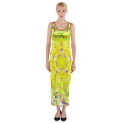 Fitted Maxi Dress 