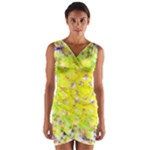 New Sundays (2) Mandala Top Wrap Front Bodycon Dress