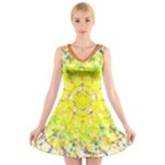 New Sundays (2) Mandala Top V-Neck Sleeveless Dress
