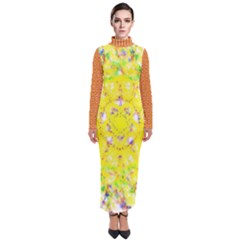 Turtleneck Maxi Dress 