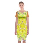 New Sundays (2) Mandala Top Classic Short Sleeve Midi Dress