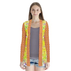 Drape Collar Cardigan 