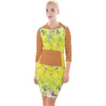 New Sundays (2) Mandala Top Quarter Sleeve Hood Bodycon Dress