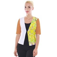 Cropped Button Cardigan 
