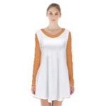 New Sundays (2) Mandala Top Long Sleeve Velvet V-neck Dress