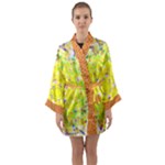 New Sundays (2) Mandala Top Long Sleeve Satin Kimono