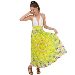 Backless Maxi Beach Dress 