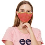 Mocha Morning (3) Bouquet Fitted Cloth Face Mask (Adult)