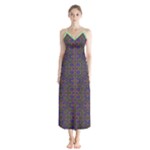 Flower Girl Cii (2) Button Up Chiffon Maxi Dress