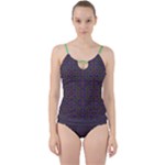 Flower Girl Cii (2) Cut Out Top Tankini Set