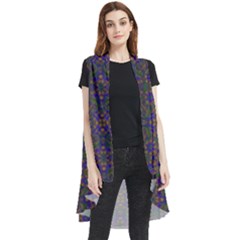 Sleeveless Chiffon Waistcoat Shirt 