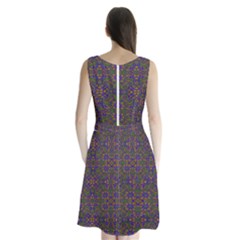 Sleeveless Waist Tie Chiffon Dress 