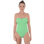 Cii (2) Flower Girl Tie Back One Piece Swimsuit