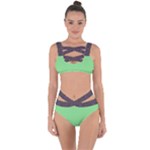 Cii (2) Flower Girl Bandaged Up Bikini Set 