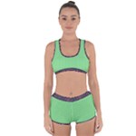 Cii (2) Flower Girl Racerback Boyleg Bikini Set