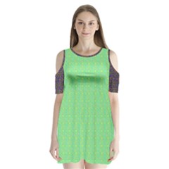 Cii (2) Flower Girl Shoulder Cutout Velvet One Piece from ArtsNow.com