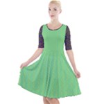 Cii (2) Flower Girl Quarter Sleeve A-Line Dress