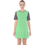 Cii (2) Flower Girl Sixties Short Sleeve Mini Dress