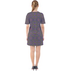 Sixties Short Sleeve Mini Dress 