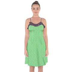 Cii (2) Flower Girl Ruffle Detail Chiffon Dress from ArtsNow.com