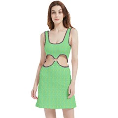 Velour Cutout Dress 