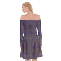 Off Shoulder Skater Dress 