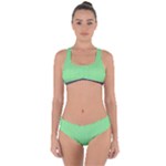Cii (2) Flower Girl Criss Cross Bikini Set