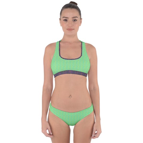 Cii (2) Flower Girl Cross Back Hipster Bikini Set from ArtsNow.com