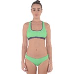 Cii (2) Flower Girl Cross Back Hipster Bikini Set