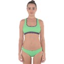 Cross Back Hipster Bikini Set 