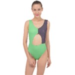 Cii (2) Flower Girl Center Cut Out Swimsuit