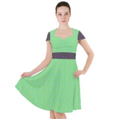 Cap Sleeve Midi Dress 