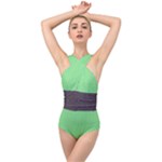 Cii (2) Flower Girl Cross Front Low Back Swimsuit