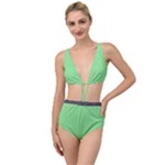 Cii (2) Flower Girl Tied Up Two Piece Swimsuit