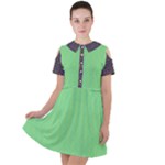 Cii (2) Flower Girl Short Sleeve Shoulder Cut Out Dress 