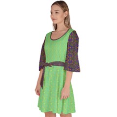 Velour Kimono Dress 