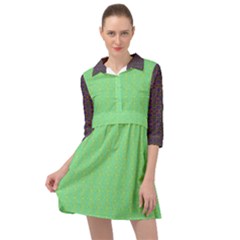 Mini Skater Shirt Dress 