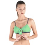 Cii (2) Flower Girl Tie Up Cut Bikini Top