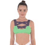 Cii (2) Flower Girl Bandaged Up Bikini Top