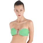 Cii (2) Flower Girl Twist Bandeau Bikini Top