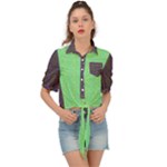 Cii (2) Flower Girl Tie Front Shirt 