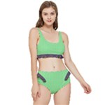 Cii (2) Flower Girl Frilly Bikini Set