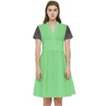 Cii (2) Flower Girl Short Sleeve Waist Detail Dress